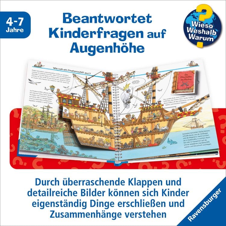 Produktbild: Wieso? Weshalb? Warum? Band 40 - Alles &uuml;ber Piraten