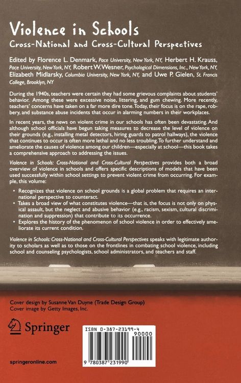 Produktbild: Violence in Schools