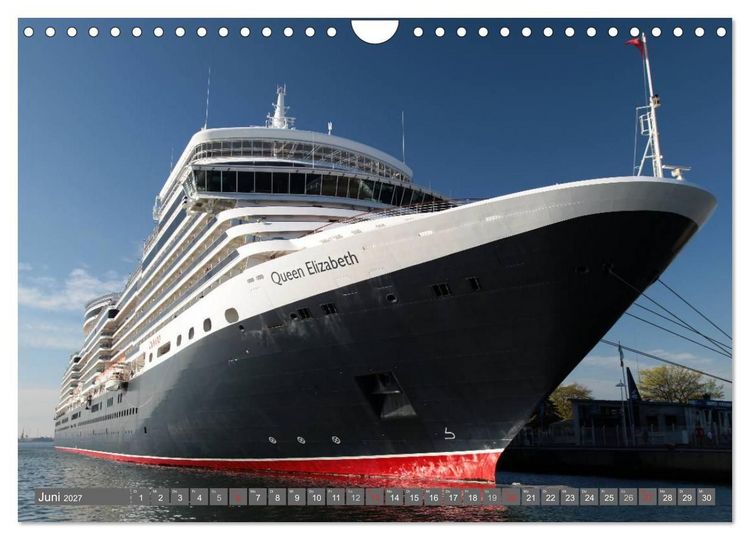 Produktbild: Kreuzfahrt Warnem&uuml;nde (Wandkalender 2027 DIN A4 quer), CALVENDO Monatskalender