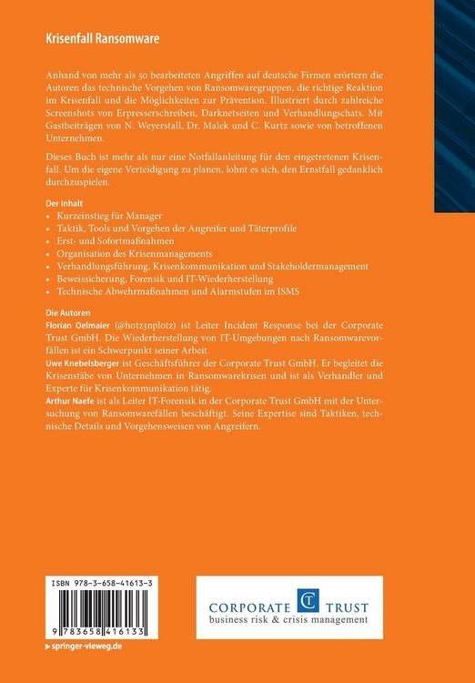 Produktbild: Krisenfall Ransomware