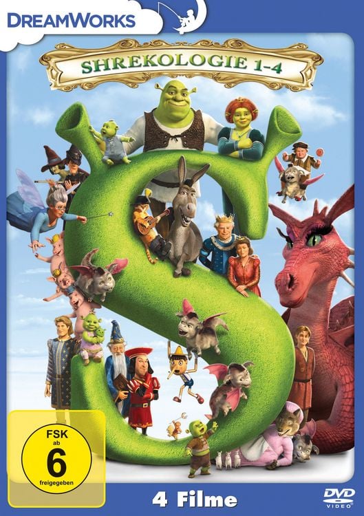 Produktbild: Shrekologie 1-4 [4 DVDs]