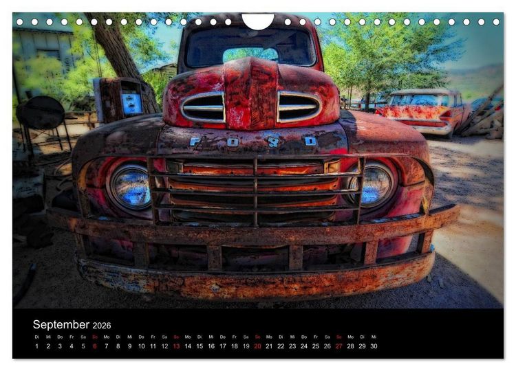 Produktbild: Roadside USA - Die guten Jahre sind vorbei (Wandkalender 2026 DIN A4 quer), CALVENDO Monatskalender