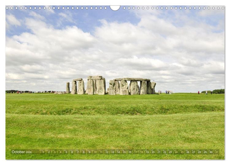 Produktbild: Mysterious Stonehenge (Wall Calendar 2026 DIN A3 landscape), CALVENDO 12 Month Wall Calendar