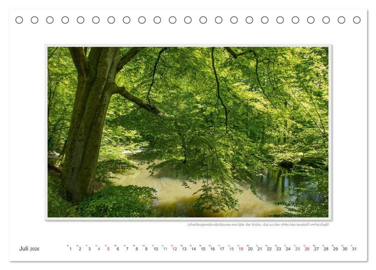 Produktbild: Emotionale Momente: Abtei Marienstatt im Westerwald (Tischkalender 2026 DIN A5 quer), CALVENDO Monatskalender