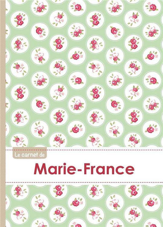 Produktbild: Le carnet de marie france lignes,