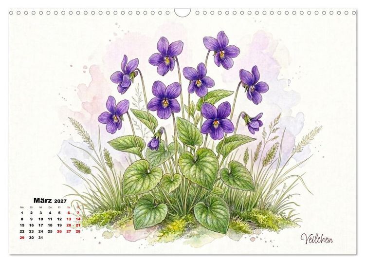 Produktbild: Wilde Kostbarkeiten &ndash; Essbar, gesund & wundersch&ouml;n (Wandkalender 2027 DIN A3 quer), CALVENDO Monatskalender