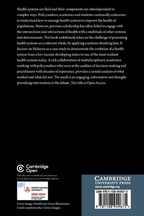 Produktbild: Systems Thinking Analyses for Health Policy and Systems Development