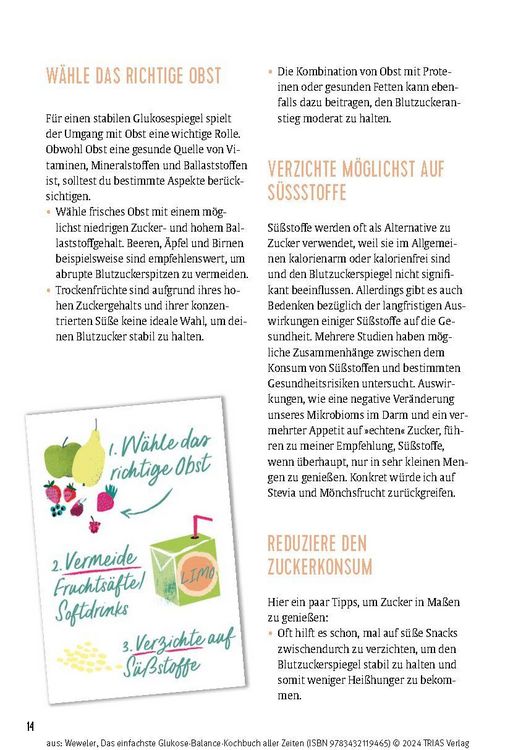 Produktbild: Das einfachste Glukose-Balance-Kochbuch aller Zeiten