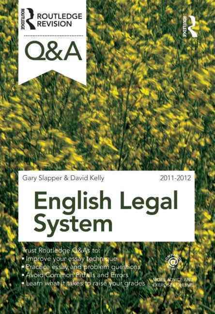 Produktbild: Q&A English Legal System
