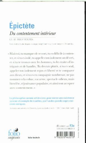 Produktbild: Du contentement int&eacute;rieur : et autres textes