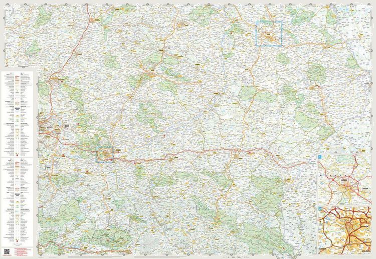 Produktbild: MARCO POLO Reisekarte Polen S&uuml;d 1:300.000