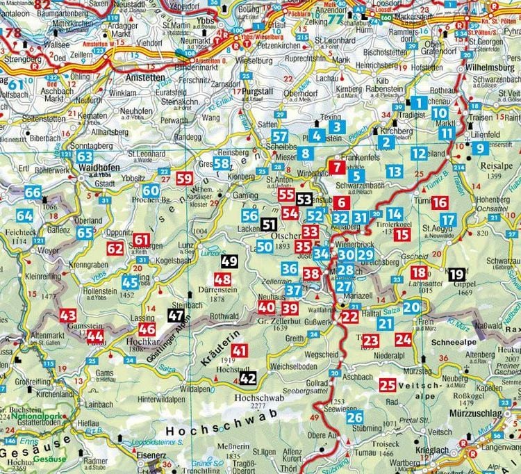 Produktbild: ROTHER Wanderf&uuml;hrer &Ouml;tscher - Mariazell