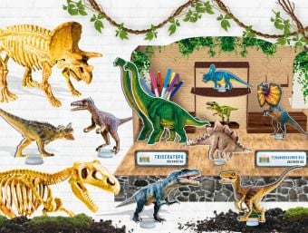 Produktbild: WOOZLE GOOZLE Das Labor der Pal&auml;ontologie (Experimentierkasten)