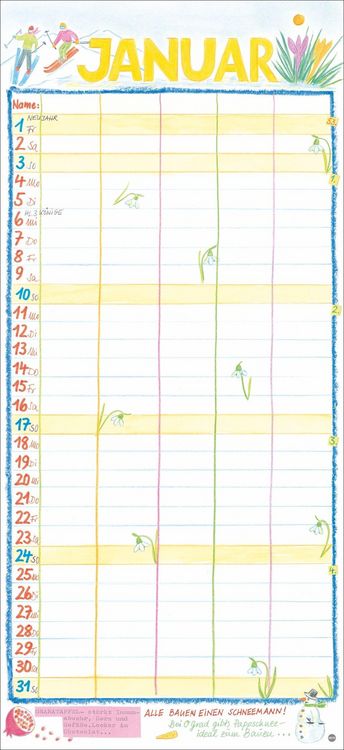 Produktbild: Gabi Kohwagner Unser Familienkalender 2027