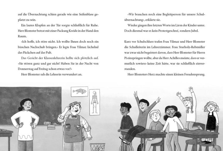 Produktbild: Der fabelhafte Herr Blomster - Eine Schul&uuml;bernachtung mit &Uuml;berraschungen
