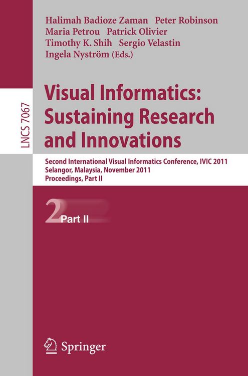 Produktbild: Visual Informatics: Sustaining Research and Innovations