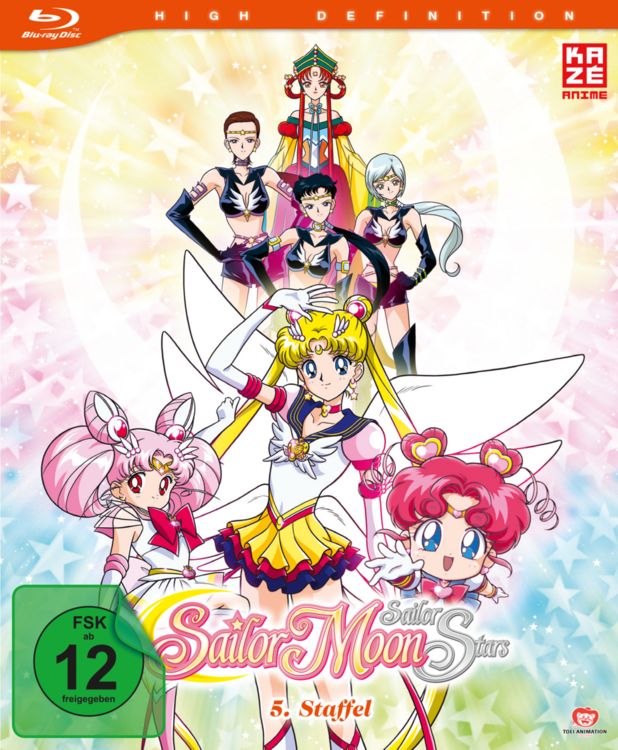 Produktbild: Sailor Moon - Staffel 5 - Blu-ray Box (Episoden 167-200) [5 BRs]
