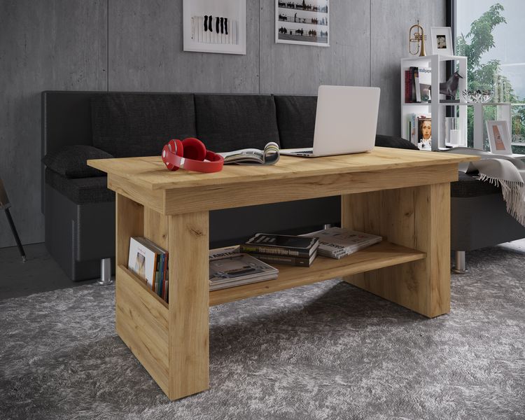 Produktbild: Holz Sofatisch Couchtisch Wohnzimmertisch Kobila