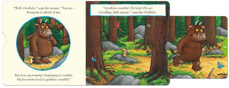 Produktbild: The Gruffalo: A Push, Pull and Slide Book