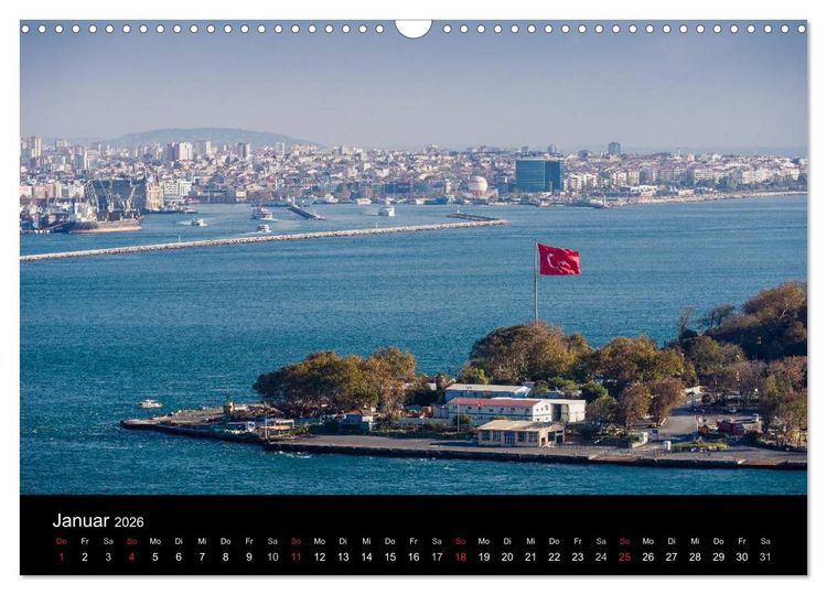 Produktbild: Istanbul (Wandkalender 2026 DIN A3 quer), CALVENDO Monatskalender