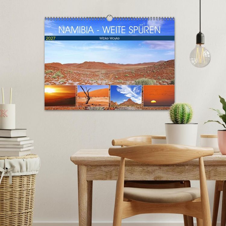 Produktbild: Namibia - Weite sp&uuml;ren (Wandkalender 2027 DIN A3 quer), CALVENDO Monatskalender