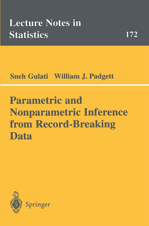 Produktbild: Parametric and Nonparametric Inference from Record-Breaking Data