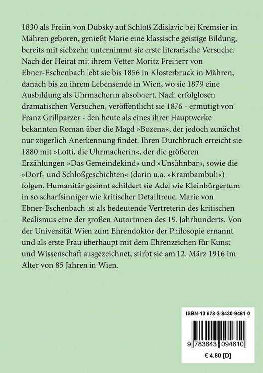 Produktbild: Krambambuli / Der Kreisphysikus