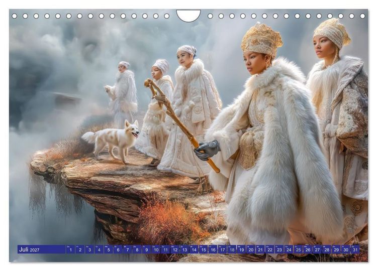Produktbild: Mystische Kraftorte - Fantasiewerke (Wandkalender 2027 DIN A4 quer), CALVENDO Monatskalender