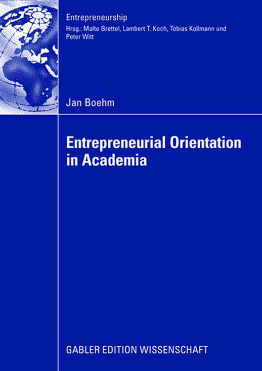 Produktbild: Entrepreneurial Orientation in Academia