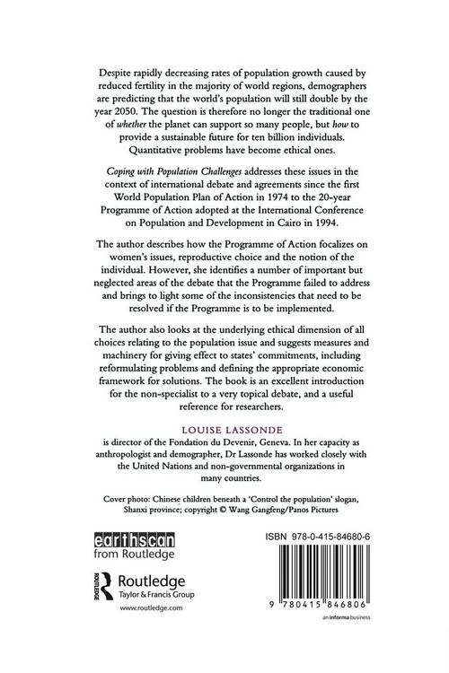 Produktbild: Coping with Population Challenges