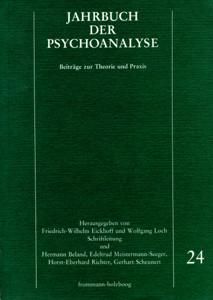 Produktbild: Jahrbuch der Psychoanalyse / Band 24