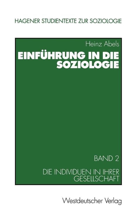 Produktbild: Einführung in die Soziologie