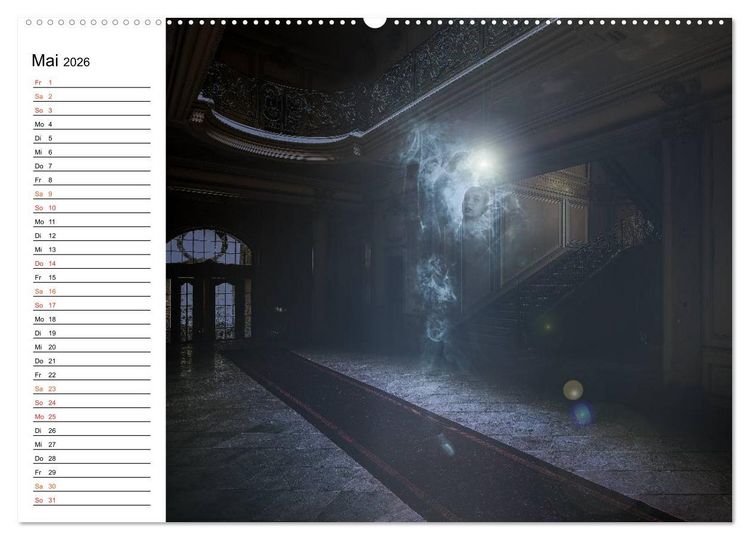 Produktbild: Geheimnisvolle Ballettwelt (hochwertiger Premium Wandkalender 2026 DIN A2 quer), Kunstdruck in Hochglanz