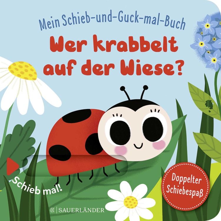Produktbild: Mein Schieb & Guck-mal-Buch: Wer krabbelt auf der Wiese?