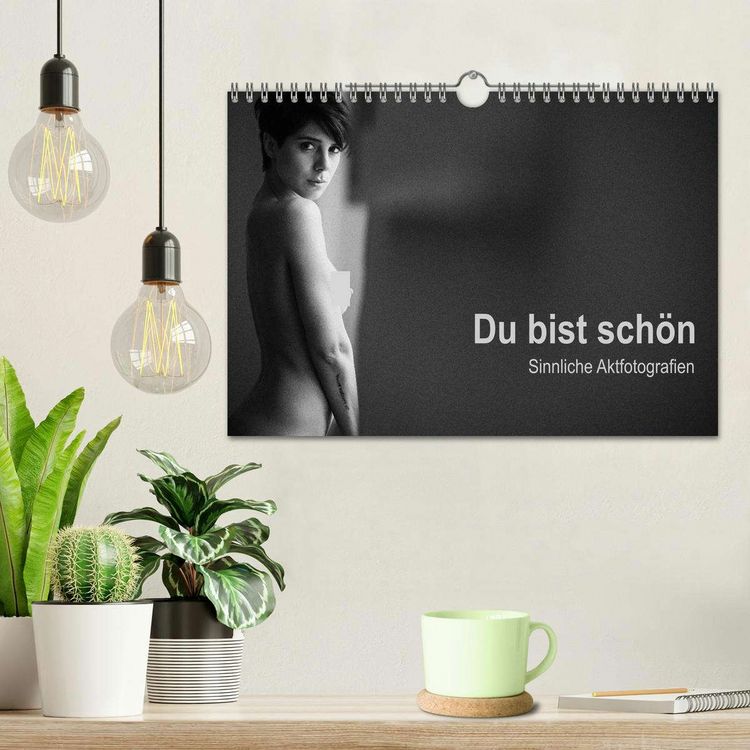 Produktbild: Du bist sch&ouml;n - Sinnliche Aktfotografien (Wandkalender 2026 DIN A4 quer), CALVENDO Monatskalender