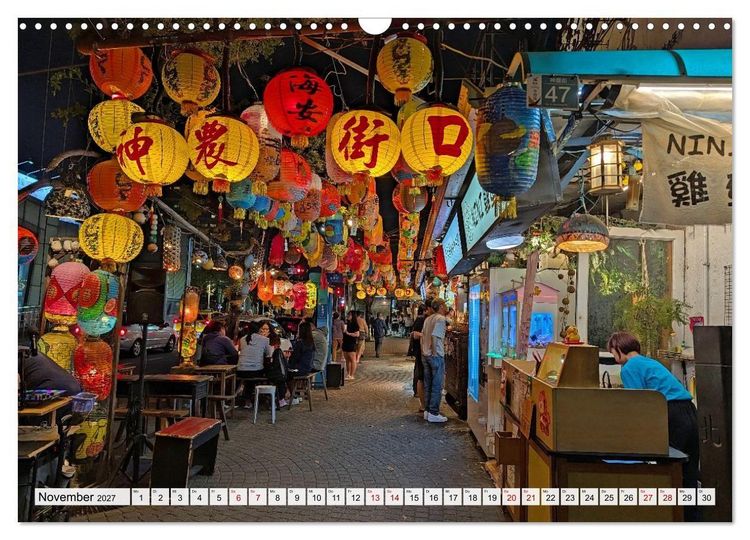 Produktbild: Taiwan &ndash; Entdeckungsreise durch eine verborgene Perle (Wandkalender 2027 DIN A3 quer), CALVENDO Monatskalender