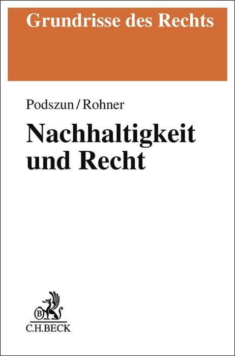 Produktbild: Nachhaltigkeit und Recht