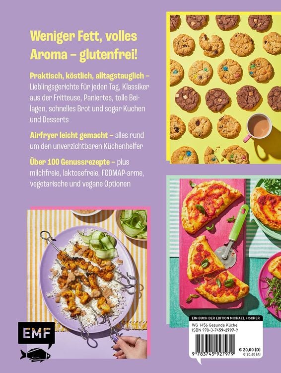 Glutenfrei kochen und backen mit dem Airfryer