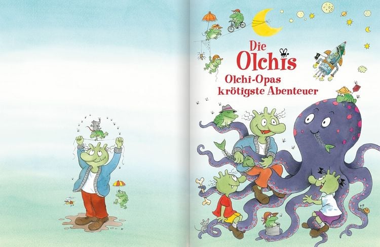 Produktbild: Die Olchis. Das krötige Familien-Bilderbuch