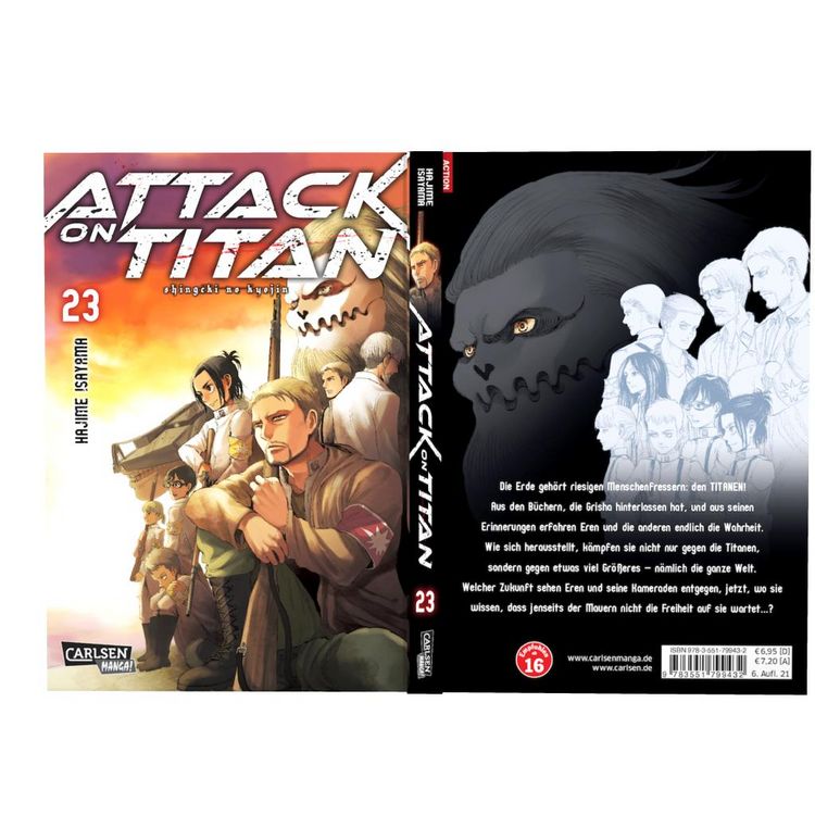 Produktbild: Attack on Titan 23