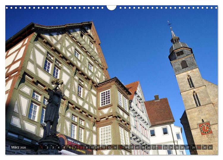 Produktbild: Spaziergang in B&ouml;blingen (Wandkalender 2026 DIN A3 quer), CALVENDO Monatskalender