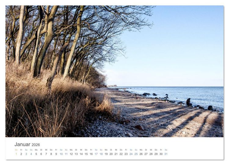 Produktbild: Die Sonneninsel Fehmarn (Wandkalender 2026 DIN A2 quer), CALVENDO Monatskalender