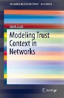 Produktbild: Modeling Trust Context in Networks