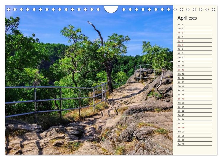 Produktbild: Der Harz - Sagenumwoben und Wildromantisch (Wandkalender 2026 DIN A4 quer), CALVENDO Monatskalender
