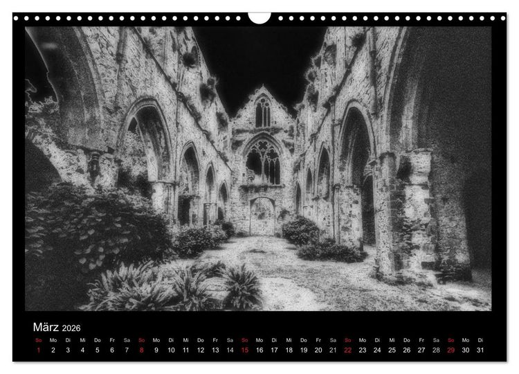 Produktbild: Mystische Orte 2026 (Wandkalender 2026 DIN A3 quer), CALVENDO Monatskalender