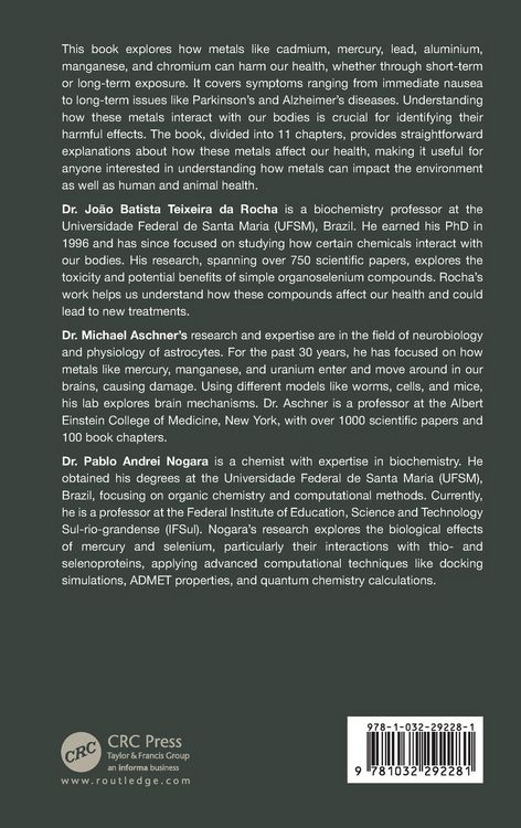 Produktbild: Toxicology of Essential and Xenobiotic Metals
