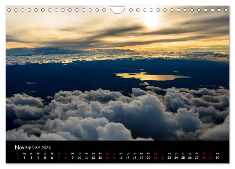 Produktbild: Wolkenwelten (Wandkalender 2026 DIN A4 quer), CALVENDO Monatskalender
