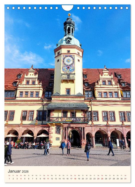 Produktbild: Leipzig - In der Altstadt (Wandkalender 2026 DIN A4 hoch), CALVENDO Monatskalender
