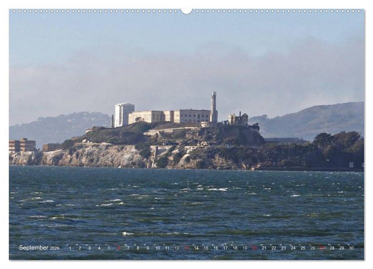 Produktbild: San Francisco Westk&uuml;ste USA (Wandkalender 2026 DIN A2 quer), CALVENDO Monatskalender