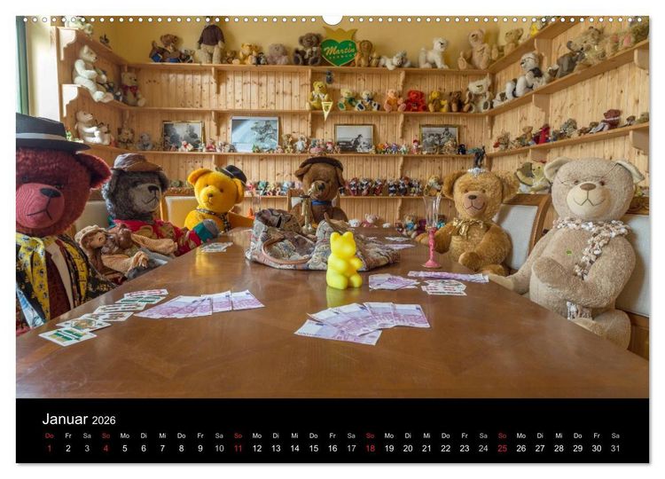 Produktbild: Martin B&auml;ren (hochwertiger Premium Wandkalender 2026 DIN A2 quer), Kunstdruck in Hochglanz